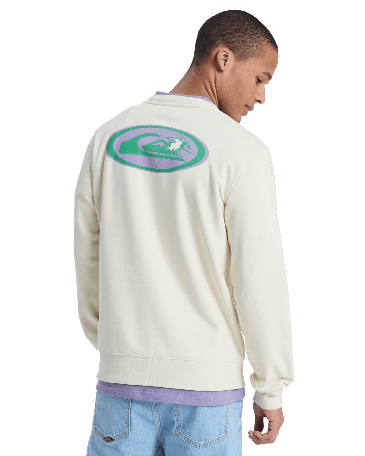 Graphic Sweatshirt in Bone