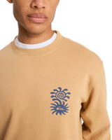 Salt Water Graphic Sweatshirt in Khaki