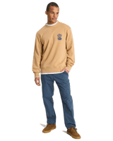 Salt Water Graphic Sweatshirt in Khaki