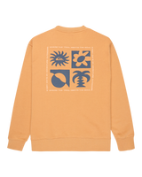 Salt Water Graphic Sweatshirt in Khaki