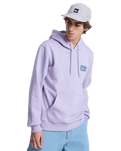 Screen Fleece Classic Surf Hoodie in Orchid Petal