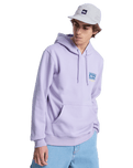 Screen Fleece Classic Surf Hoodie in Orchid Petal