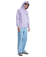Screen Fleece Classic Surf Hoodie in Orchid Petal