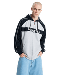 Operator Zip Hoodie in Light Grey Heather