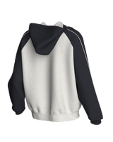 Operator Zip Hoodie in Light Grey Heather