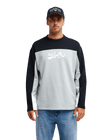 The Quiksilver Mens Factor Sweatshirt in Quarry