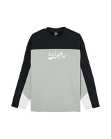 The Quiksilver Mens Factor Sweatshirt in Quarry