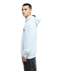 The Quiksilver Mens Vortex Hoodie in Light Grey Heather