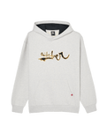 The Quiksilver Mens Vortex Hoodie in Light Grey Heather