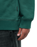 The Quiksilver Mens Disk Sweatshirt in Forest