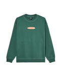 The Quiksilver Mens Disk Sweatshirt in Forest
