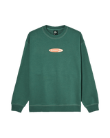 The Quiksilver Mens Disk Sweatshirt in Forest