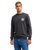 The Quiksilver Mens Vibes Sweatshirt in Tarmac