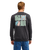 The Quiksilver Mens Vibes Sweatshirt in Tarmac