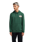 The Quiksilver Mens Surf Garage Hoodie in Forest
