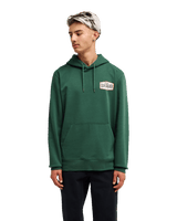 The Quiksilver Mens Surf Garage Hoodie in Forest