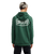 The Quiksilver Mens Surf Garage Hoodie in Forest