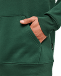 The Quiksilver Mens Surf Garage Hoodie in Forest