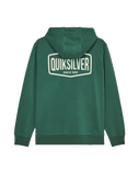 The Quiksilver Mens Surf Garage Hoodie in Forest
