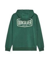The Quiksilver Mens Surf Garage Hoodie in Forest