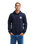 The Quiksilver Mens Duality Hoodie in Dark Navy