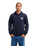 The Quiksilver Mens Duality Hoodie in Dark Navy