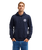 The Quiksilver Mens Duality Hoodie in Dark Navy