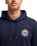 The Quiksilver Mens Duality Hoodie in Dark Navy