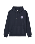 The Quiksilver Mens Duality Hoodie in Dark Navy