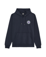 The Quiksilver Mens Duality Hoodie in Dark Navy