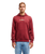 The Quiksilver Mens Fineline Hoodie in Oxblood Red