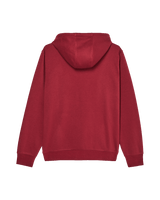 The Quiksilver Mens Fineline Hoodie in Oxblood Red