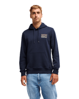 The Quiksilver Mens Liquid Hoodie in Dark Navy