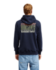 The Quiksilver Mens Liquid Hoodie in Dark Navy