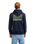 The Quiksilver Mens Liquid Hoodie in Dark Navy