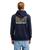 The Quiksilver Mens Liquid Hoodie in Dark Navy