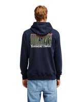 The Quiksilver Mens Liquid Hoodie in Dark Navy