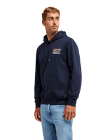 The Quiksilver Mens Liquid Hoodie in Dark Navy