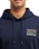 The Quiksilver Mens Liquid Hoodie in Dark Navy