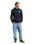 The Quiksilver Mens Liquid Hoodie in Dark Navy