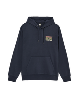 The Quiksilver Mens Liquid Hoodie in Dark Navy