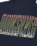 The Quiksilver Mens Liquid Hoodie in Dark Navy