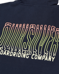 The Quiksilver Mens Liquid Hoodie in Dark Navy