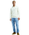 The Quiksilver Mens Liquid Hoodie in Bone