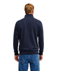 The Quiksilver Mens Quik Zip Fleece Jacket in Dark Navy