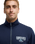 The Quiksilver Mens Quik Zip Fleece Jacket in Dark Navy
