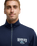 The Quiksilver Mens Quik Zip Fleece Jacket in Dark Navy