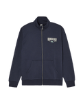 The Quiksilver Mens Quik Zip Fleece Jacket in Dark Navy