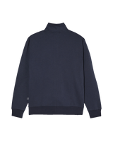 The Quiksilver Mens Quik Zip Fleece Jacket in Dark Navy