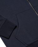 The Quiksilver Mens Quik Zip Fleece Jacket in Dark Navy